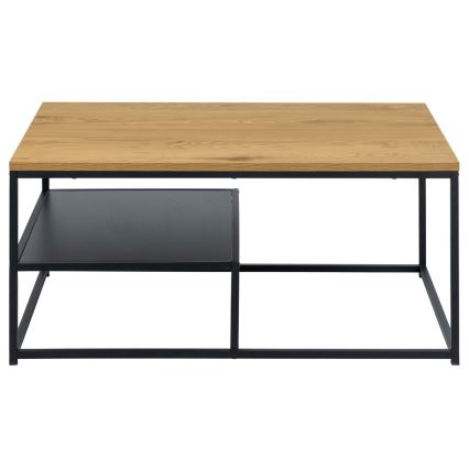Mesa de centro CORA roble/negro