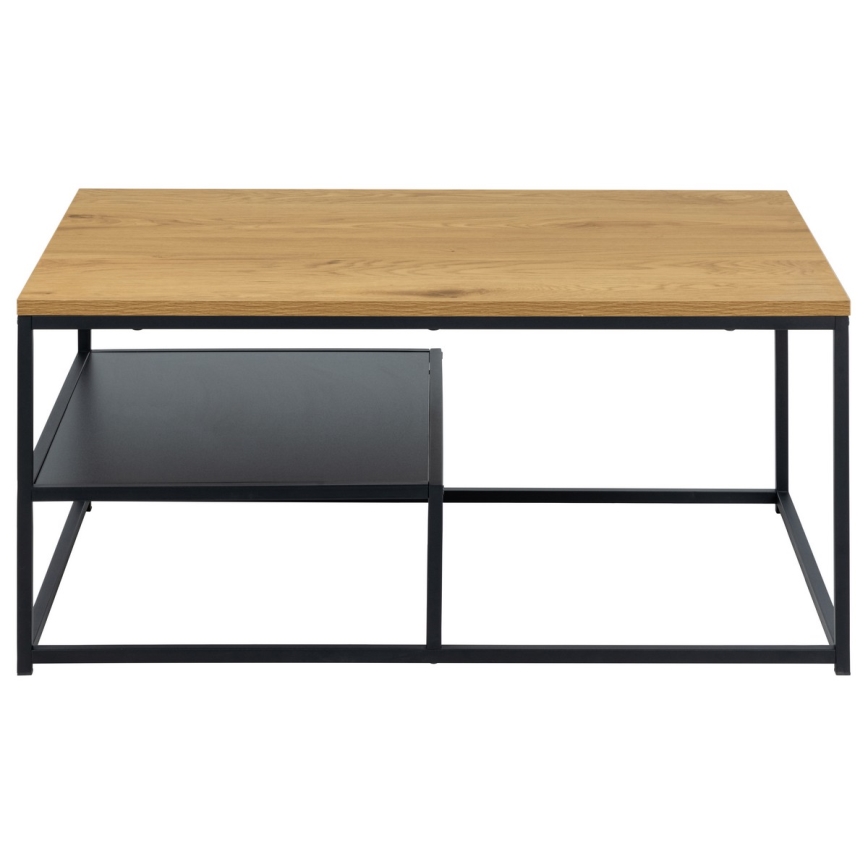 Mesa de centro CORA roble/negro