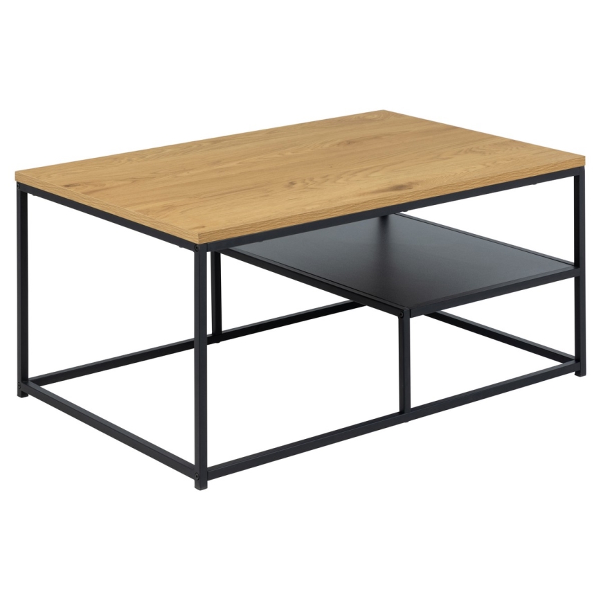 Mesa de centro CORA roble/negro