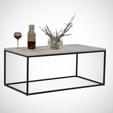 Mesa de centro COSCO 43x95 cm gris