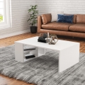 Mesa de centro DEFNE 34x90 cm blanco