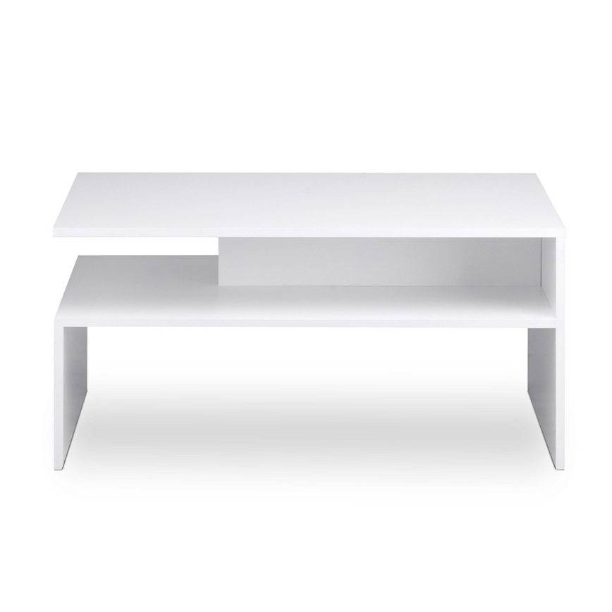 Mesa de centro DELCHI 45x90 cm blanco