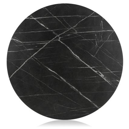 Mesa de centro DIAMOND 40x70 cm dorado/negro/blanco