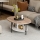 Mesa de centro ELIS 36x90 cm roble/blanco