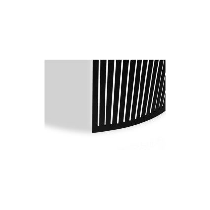 Mesa de centro FIKOLI 40x75 cm negro/blanco