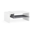 Mesa de centro FRED blanco/gris