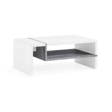Mesa de centro FRED blanco/gris