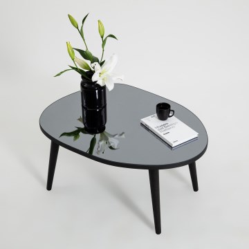 Mesa de centro GUSTO 38x75 cm negro