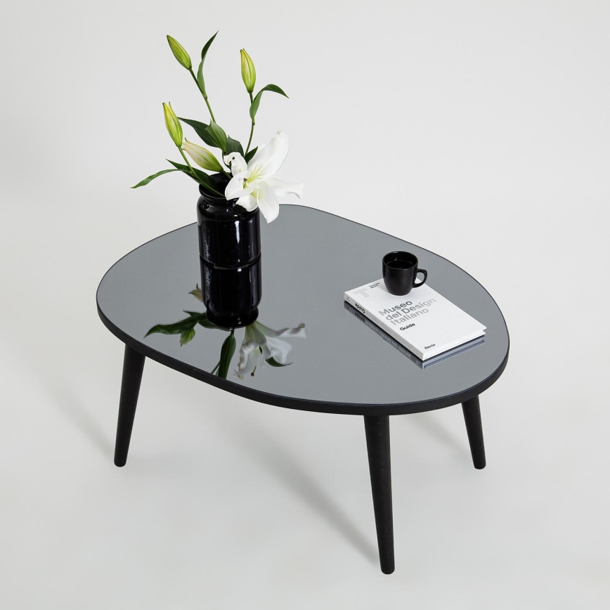 Mesa de centro GUSTO 38x75 cm negro