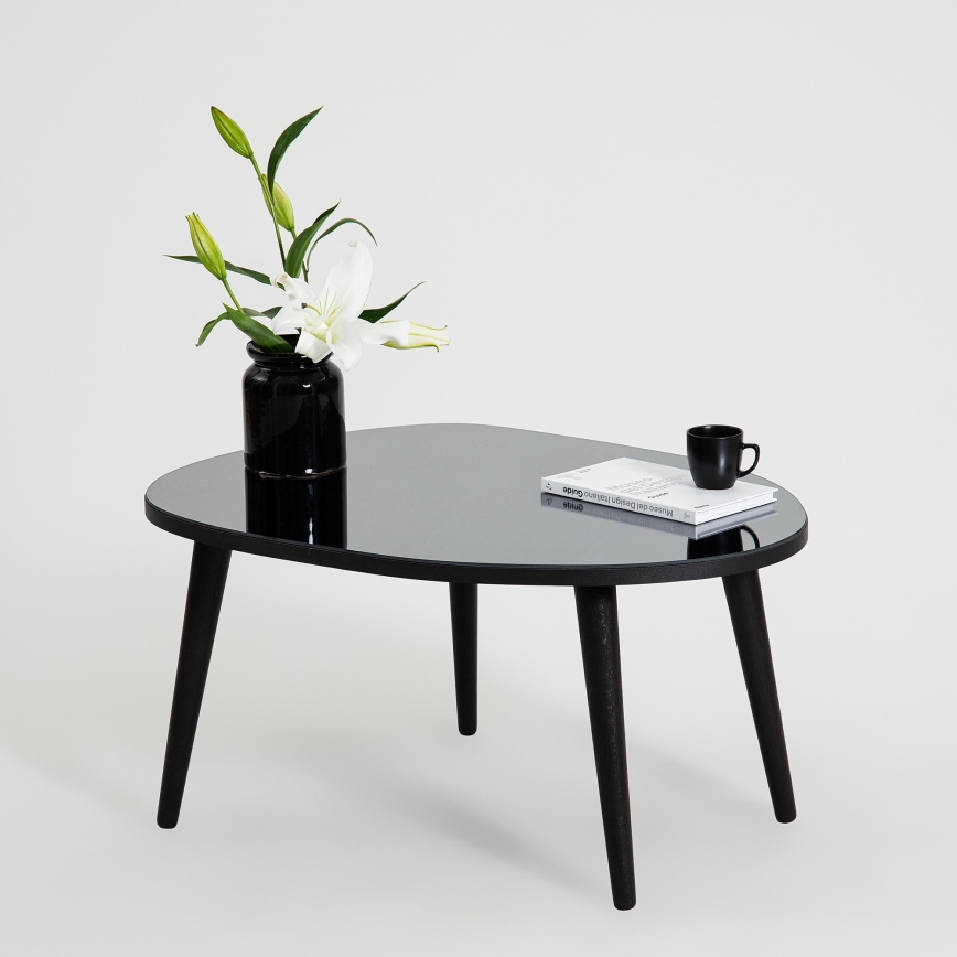 Mesa de centro GUSTO 38x75 cm negro