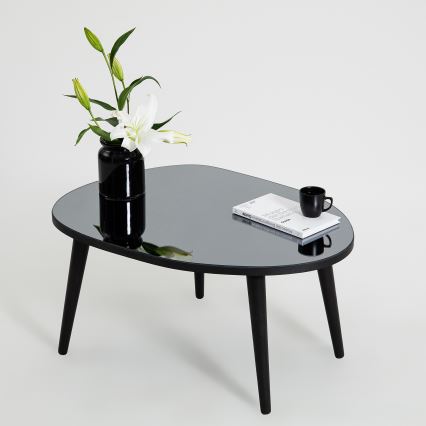 Mesa de centro GUSTO 38x75 cm negro