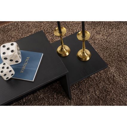 Mesa de centro HARMONY 40x80 cm negro