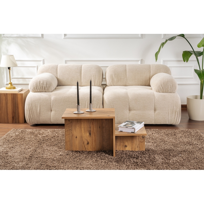 Mesa de centro HARMONY 40x80 cm pino atlantic