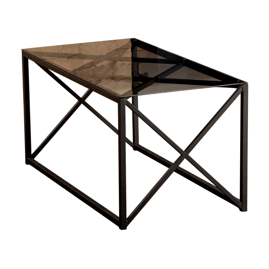 Mesa de centro ILIOMAR 46,6x94 cm negro