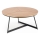 Mesa de centro KARIDA 41x80 cm beige/negro