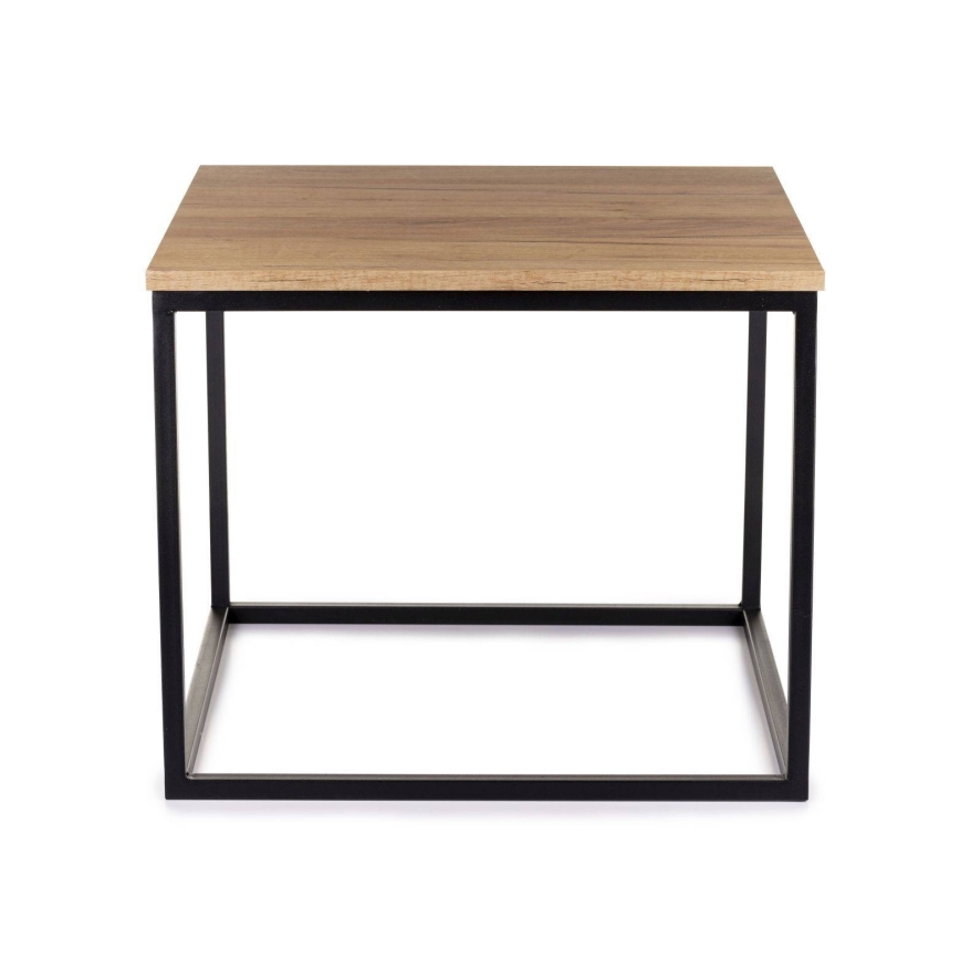 Mesa de centro KVADRATO 50x61 cm negro