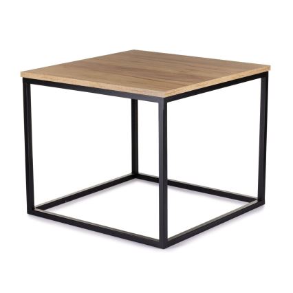 Mesa de centro KVADRATO 50x61 cm negro