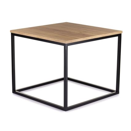 Mesa de centro KVADRATO 50x61 cm negro