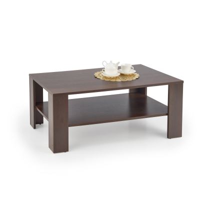 Mesa de centro KWADRO 53x110 cm oscuro nogal