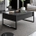 Mesa de centro LUXE 40x90 cm antracita/negro