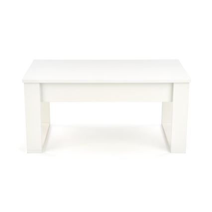 Mesa de centro con cajones NEA 52x110 cm blanco