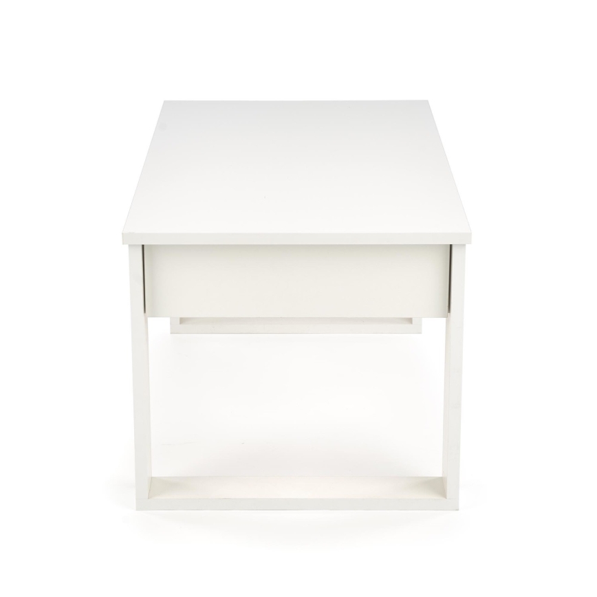 Mesa de centro con cajones NEA 52x110 cm blanco