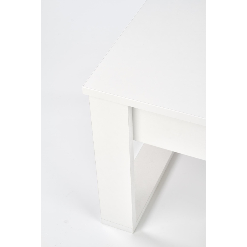 Mesa de centro con cajones NEA 52x110 cm blanco