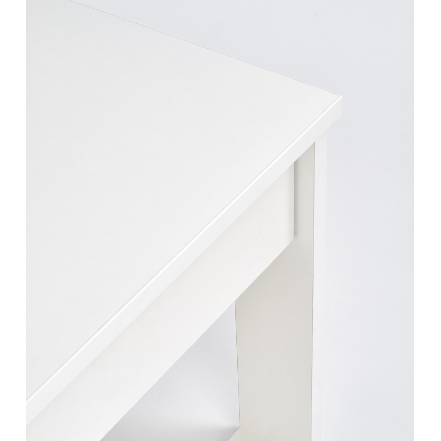 Mesa de centro con cajones NEA 52x110 cm blanco