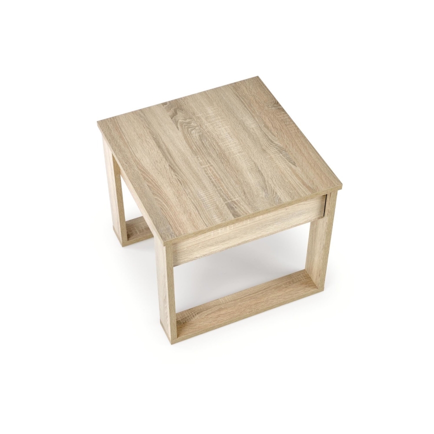 Mesa de centro con cajón NEA 52x60 cm roble sonoma