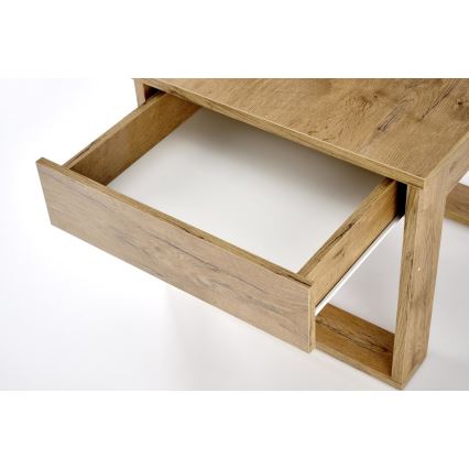 Mesa de centro con cajón NEA 52x60 cm roble wotan