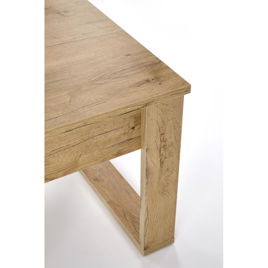 Mesa de centro con cajón NEA 52x60 cm roble wotan