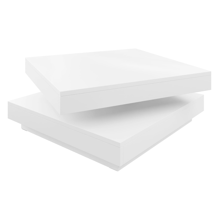 Mesa de centro NENANI 34x70 cm blanco