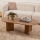 Mesa de centro OVAL 60x120 cm marrón