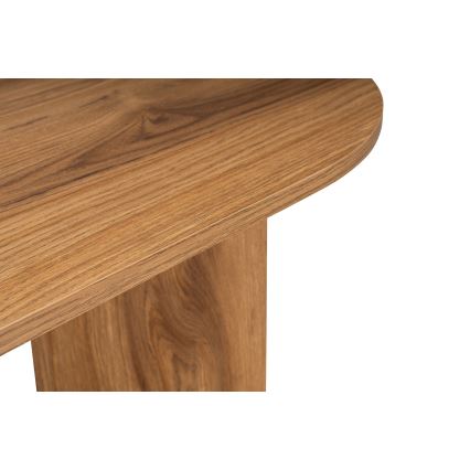 Mesa de centro OVAL 60x120 cm marrón