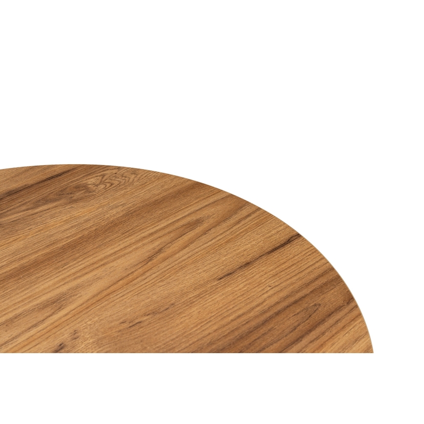 Mesa de centro OVAL 60x120 cm marrón