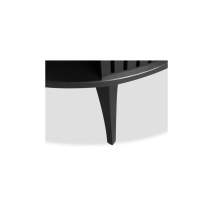 Mesa de centro ROENNI 44x75 cm negro/blanco