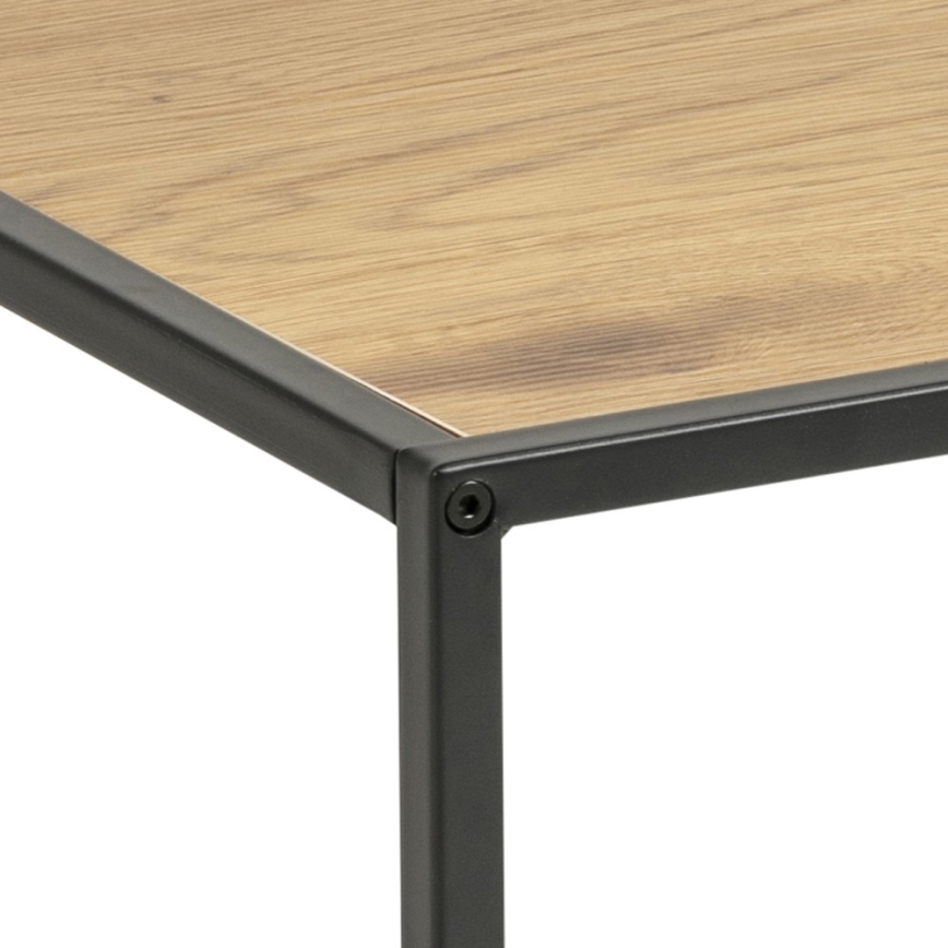 Mesa de centro SARON roble/negro
