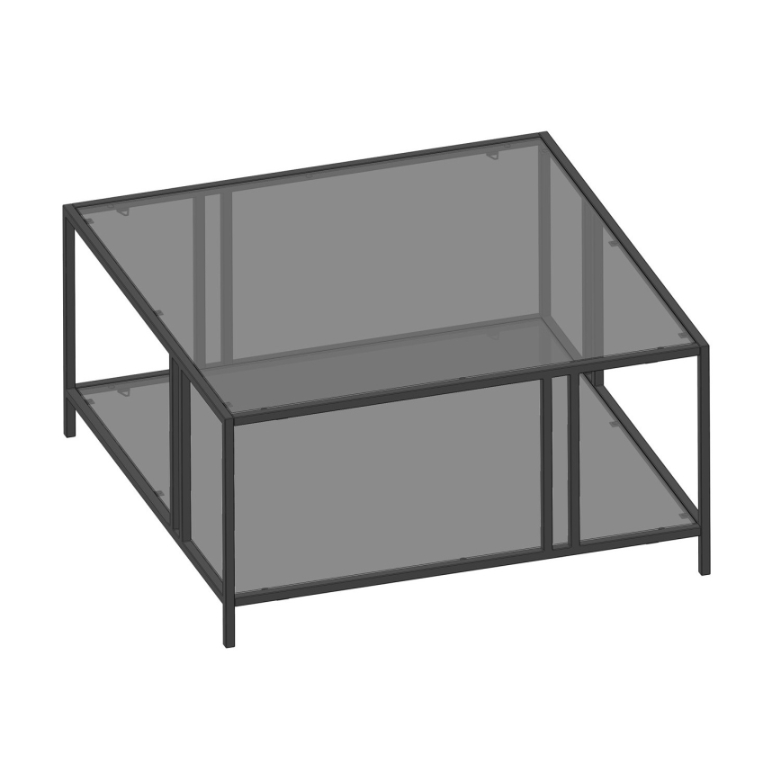 Mesa de centro URANUS 40x80 cm negro