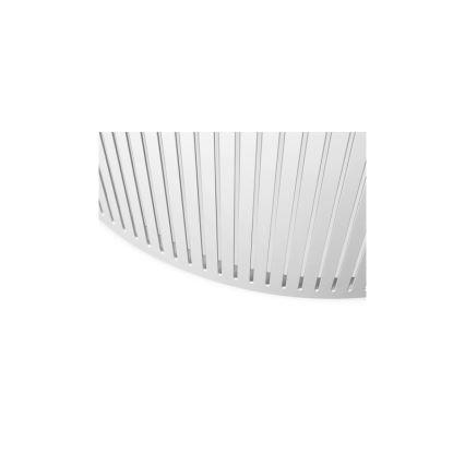 Mesa de centro VELEDE 25x58,5 cm blanco