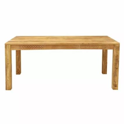 Mesa de comedor MANU 200x90 cm madera maciza/árbol de mango