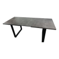 Mesa de comedor plegable COLIN gris