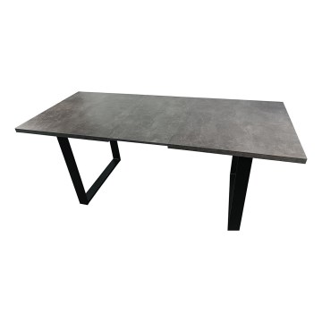 Mesa de comedor plegable COLIN gris