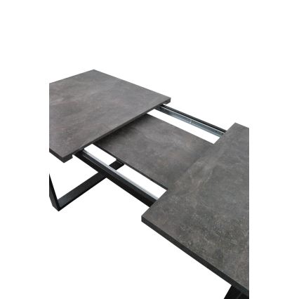 Mesa de comedor plegable COLIN gris