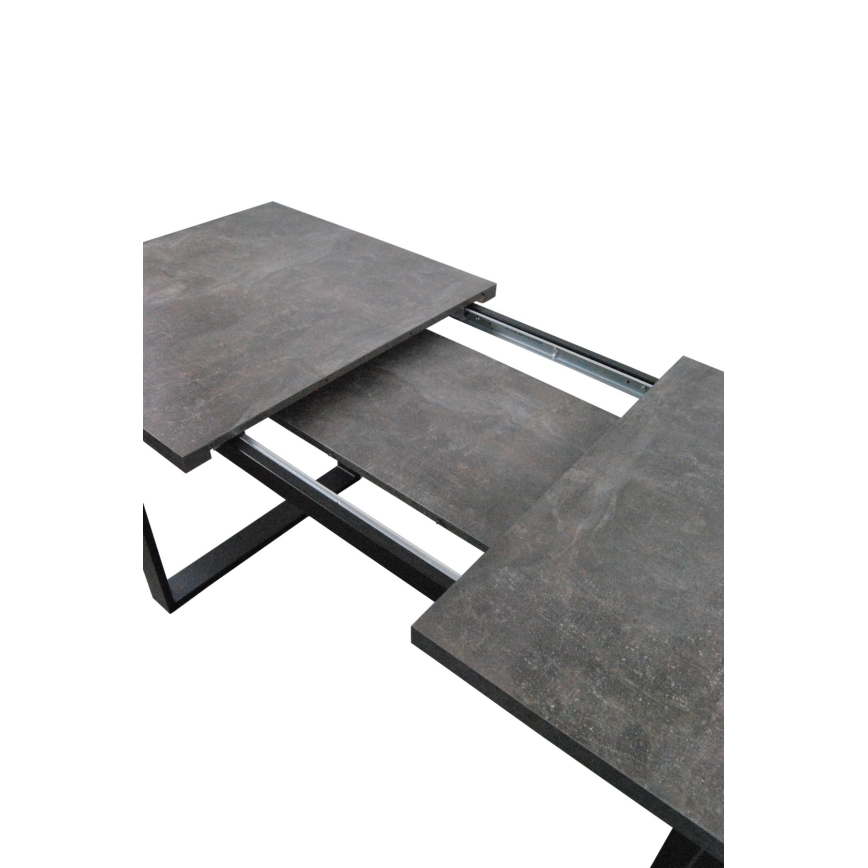 Mesa de comedor plegable COLIN gris