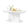 Mesa de comedor plegable NINO blanco