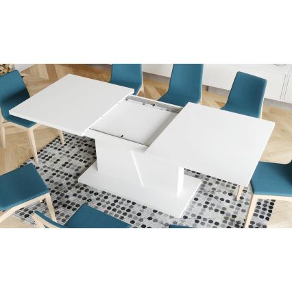 Mesa de comedor plegable NINO blanco
