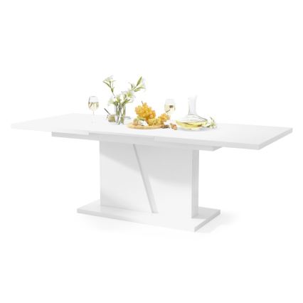 Mesa de comedor plegable NINO blanco