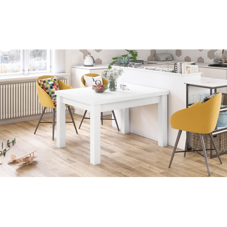 Mesa de comedor plegable RALF blanco