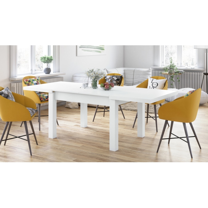 Mesa de comedor plegable RALF blanco