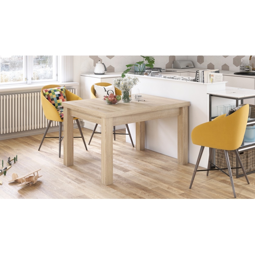 Mesa de comedor plegable RALF roble sonoma